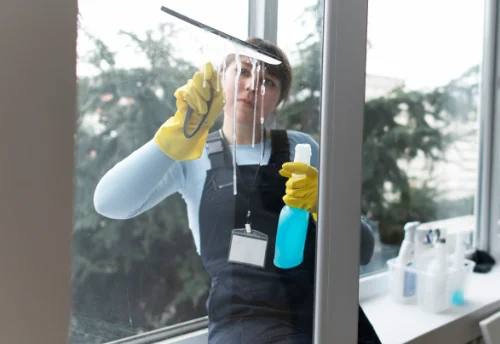Nettoyage de vitres intérieures et extérieures à Servant